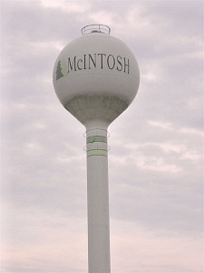 McIntosh Water Tower Twilight